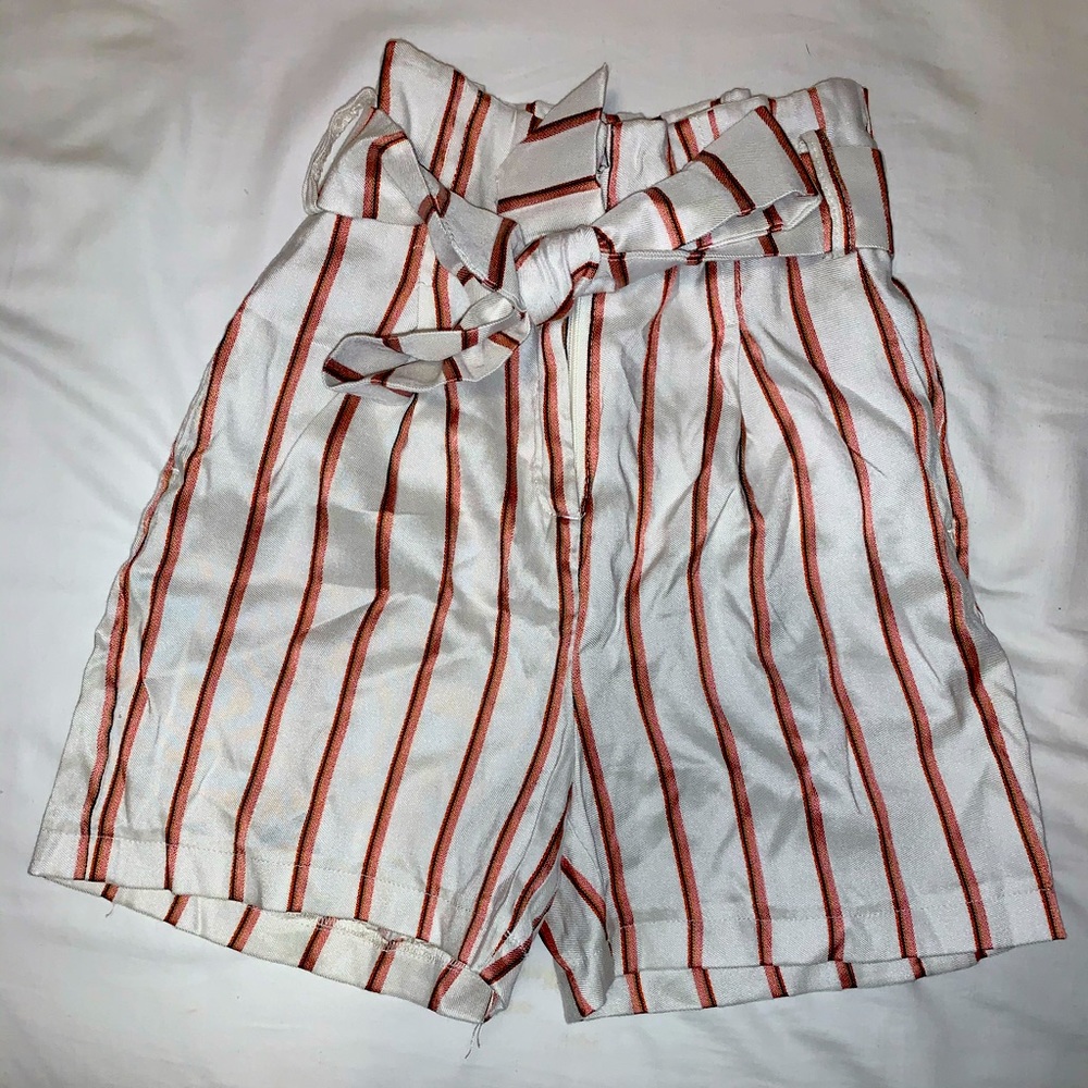 Dynamite High Waisted Tie Shorts